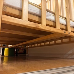 ベビーベッドの画像