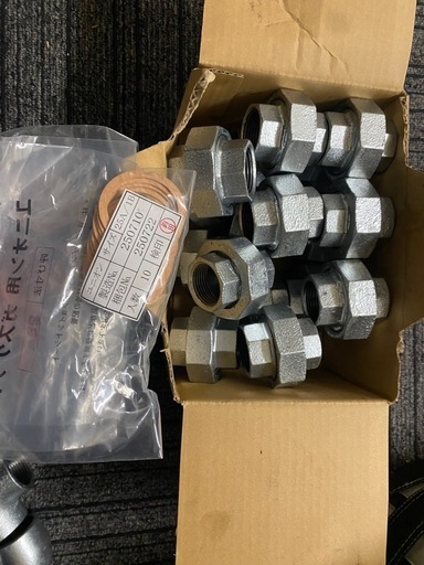 新品配管部材(継手)類