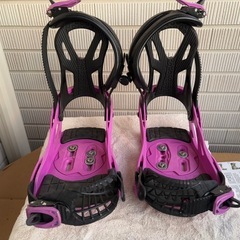 スノーボード　バインディングswivel chiffon　　の画像