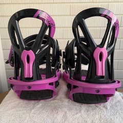 スノーボード　バインディングswivel chiffon　　の画像