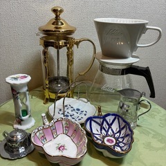 🌹🌹カリタコーヒードリッパーセット　ティーポットなどティータイムセット一式🌹　の画像