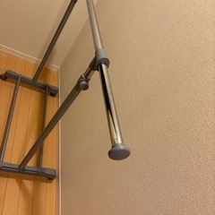 洗濯物干し、スチールラックの画像