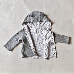 Baby GAP リバーシブルカーディガン ☆6〜12カ月用の画像