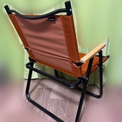 ビジョンピークス(VISIONPEAKS) アウトドアチェア ウッドアームレストローチェアの画像