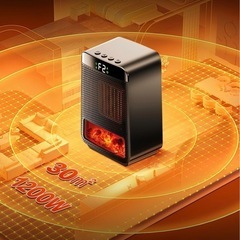 セラミックファンヒーターの画像