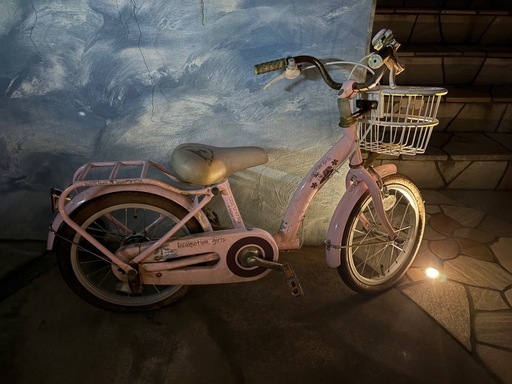 16インチ 身長95〜110cm 子供用自転車  ピンク　ロコモーションガールキッズ