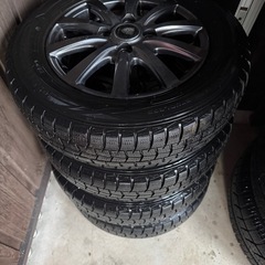 【1月以降引渡】155/70R13スタッドレスアルミセットの画像