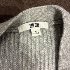 UNIQLO ユニクロ　ロングカーディガン　Lサイズの画像