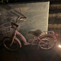 16インチ 身長95〜110cm 子供用自転車  ピンク　ロコモーションガールキッズの画像