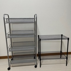 【決まりました】
棚＆ラック４点セットの画像