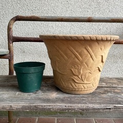 古いテラコッタ/黄土の画像