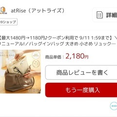 バックインバックの画像