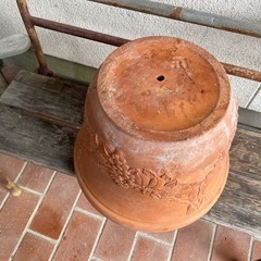 古いテラコッタ/玄関先の主役にの画像