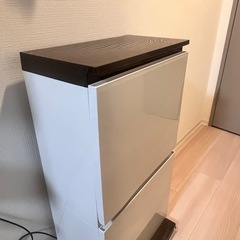 薄型ワイド分別ダストボックス タテ型ゴミ箱 の画像