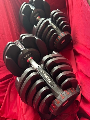 BARWING 可変式ダンベル 40kg2個セット