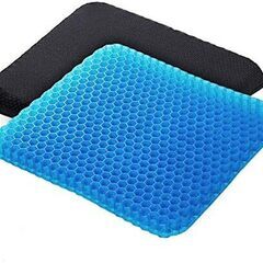 アイリスプラザ オフィスチェア 肘つき メッシュ 通気性 クッション性 腰サポートバー 無段階昇降 360度回転 コンパクト OFC-M ブルーの画像