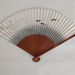 扇子　未使用の画像