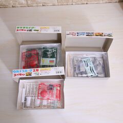 【未組立】ウルトラセブン プラモデル 3点セット（ホーク2号・3号・マグマライザー）の画像