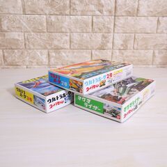 【未組立】ウルトラセブン プラモデル 3点セット（ホーク2号・3号・マグマライザー）の画像