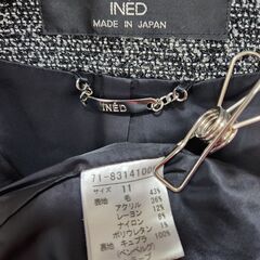 INED(イネド) ゆったり大き目のサイズ感。すっきり美人スタイルのジャケット、いかがでしょうか？の画像