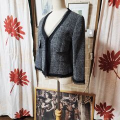 INED(イネド) ゆったり大き目のサイズ感。すっきり美人スタイルのジャケット、いかがでしょうか？の画像