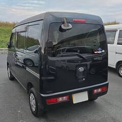 H24年式ハイゼットカーゴ　クルーズ　AT車　2WD  黒　ハイルーフ　車検付きコミコミ価格　の画像