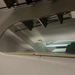 全身鏡 ゴールドの画像
