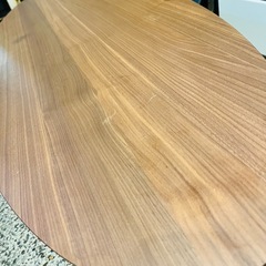 STOCKHOLM ストックホルム コーヒーテーブル ウォールナット材突き板 センターテーブル ローテーブル リビングテーブル オーバルテーブル 北欧家具 IKEA イケア リビング インテリア Center Table Low Table Living Table Oval Table Nordic Furniture IKEA Walnut Veneerの画像