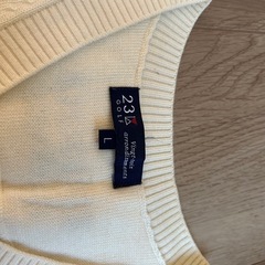 23区ゴルフ ベストの画像