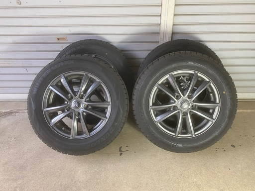 195/65R15 スタッドレスホイール4本 (1659-2004) 鶴来のタイヤ