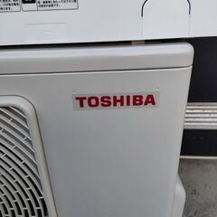 美品　東芝エアコン　配達無料の画像