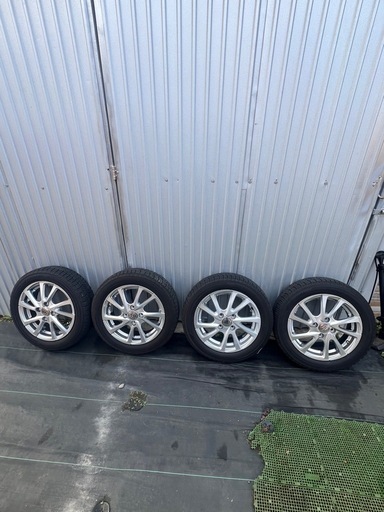 Nボックス ムーヴ タント ワゴンR ハスラー ブランドルラインBRANDLE.LINE 155/65/R14＿ヨコハマｉｃｅＧＵＡＲＤiG50スタッドレスタイヤ付き 中古 4H-100