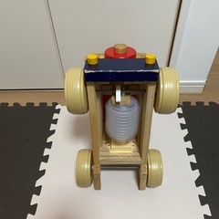 【汽車】手押し車【木製】の画像