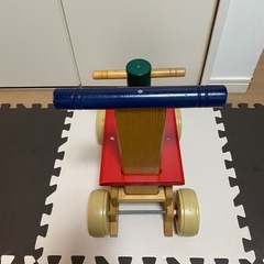 【汽車】手押し車【木製】の画像