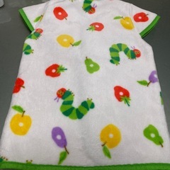 エリックカール はらぺこあおむし フリーススリーパー80-95サイズ
の画像