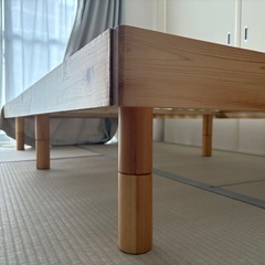 すのこベッドフレーム　セミダブルの画像