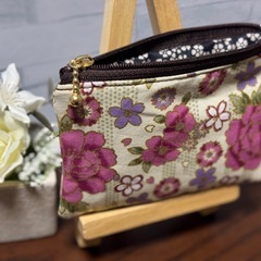 和柄　ティッシュケース付きミニポーチの画像