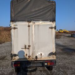 ハイゼットトラック　4WD　MT　車検R8/1月まで　幌車使用2.6mの画像