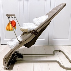 【Richell★リッチェル】 赤ちゃん用バウンシングシート☆おもちゃ付きバウンサーの画像