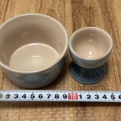 ルクルーゼ ボウル・エッグスタンドの画像