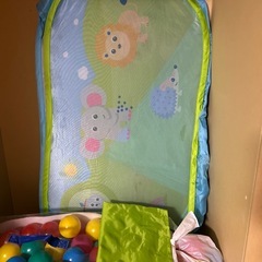 カラフルボール・ボールプールセットの画像