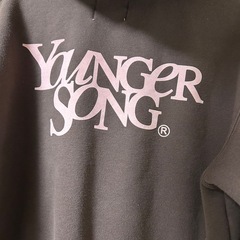 Younger Song セットアップ パーカー スウェット ブラウン XLの画像