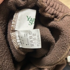 Younger Song セットアップ パーカー スウェット ブラウン XLの画像