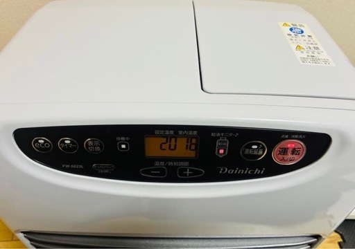 ダイニチブルーヒーター ムーンホワイト FW-5623L 23年製