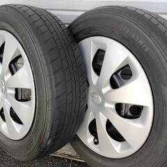 タイヤホイール （15インチ 175 の 4穴）と ホイールキャップ はいかがですかの画像