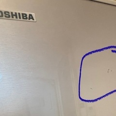 東芝　330L冷蔵庫　※製氷器破損　※2016年製の画像