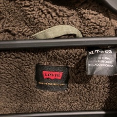 リーバイス モッズコート スケートボーディング ボア 厚手 フードの画像