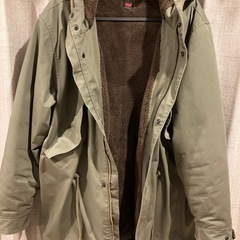 リーバイス モッズコート スケートボーディング ボア 厚手 フードの画像