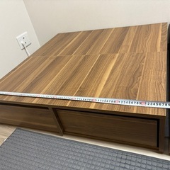 シングル　ベッドフレームの画像