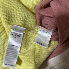 moussカーディガン　rienda シャツ
の画像